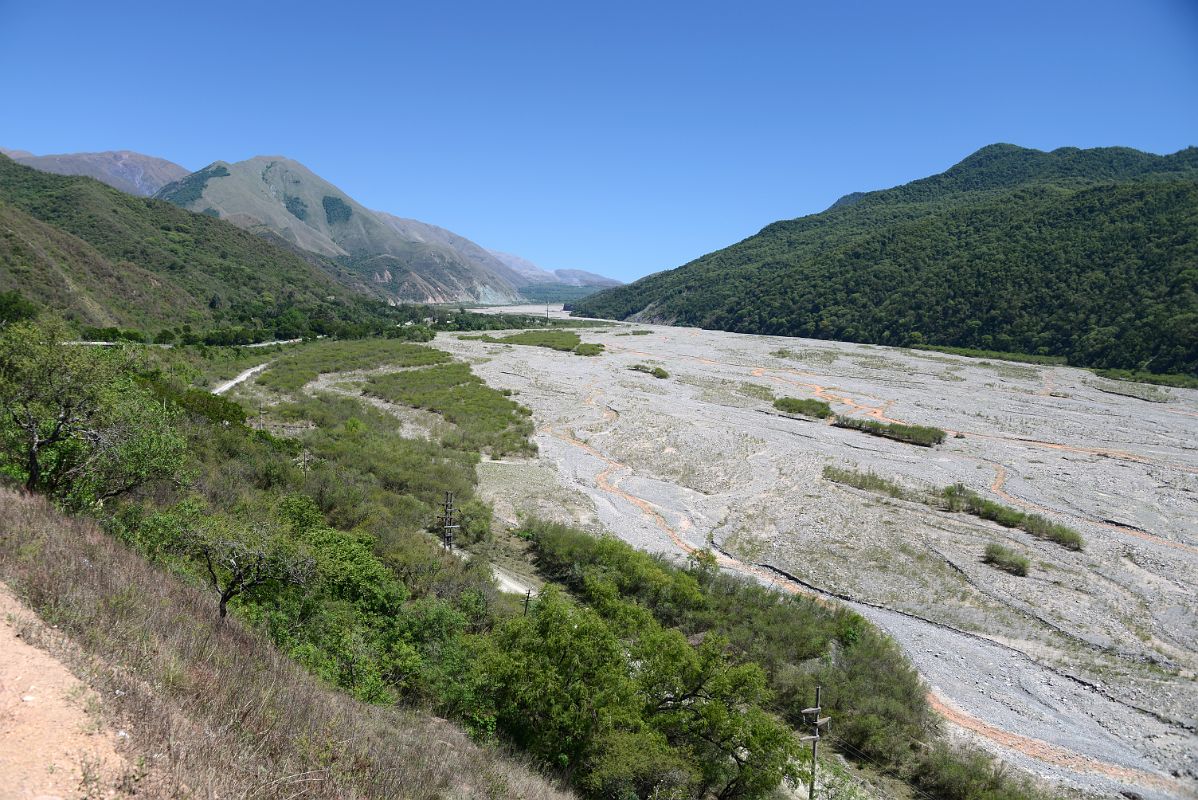 11 View Up The Rio Grande River From Mirador de Leon In Yala North Of San Salvador de Jujuy On The Way From Salta To Purmamarca